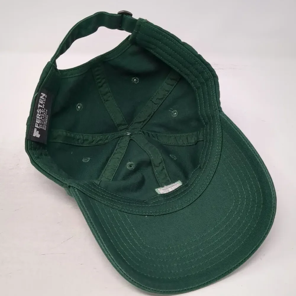 Fersten Worldwide Baseball Cap Green One Size Slideback TD Bank Logo Cotton Hat